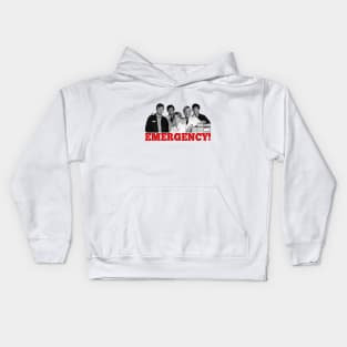 Emergency! - Group - 70s Tv Show Kids Hoodie